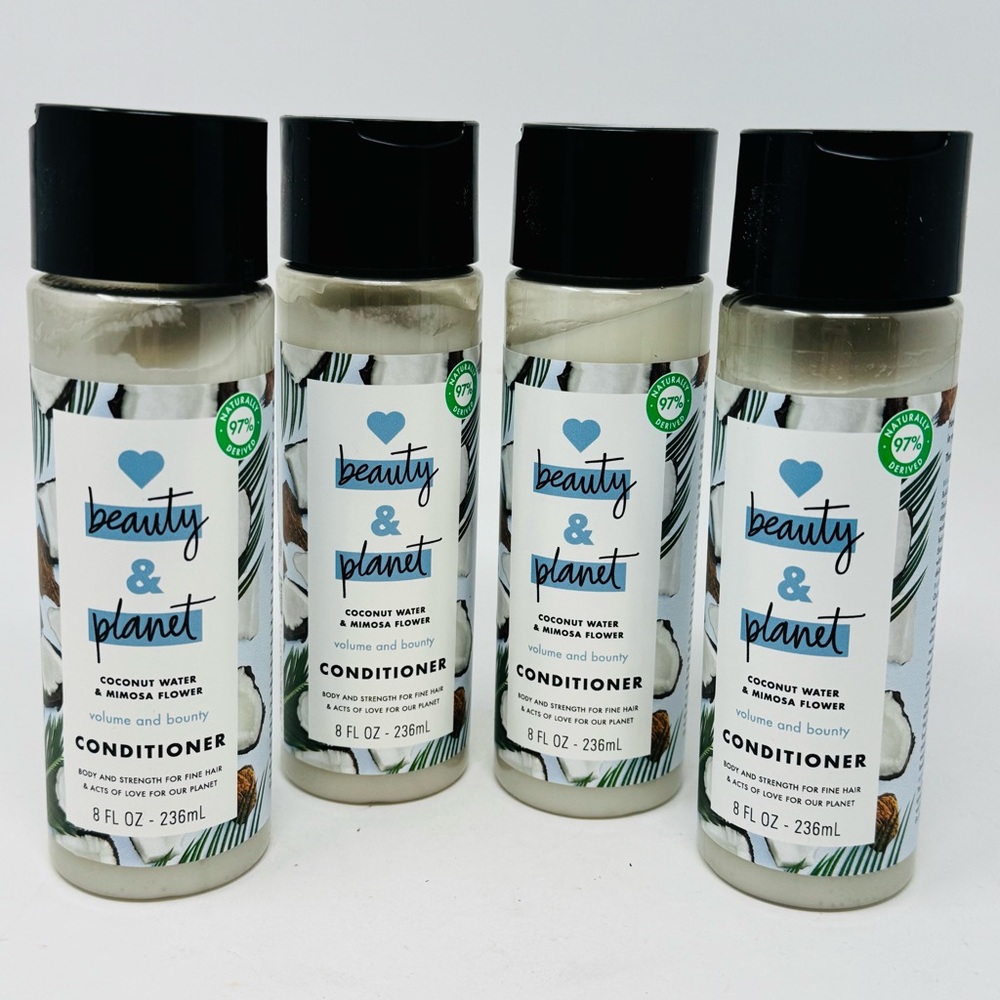 Love Beauty & Planet Conditioners Coconut Water [PACK OF 4] - Picture 3 of 3